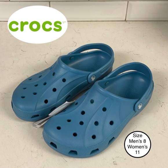 Crocs Unisex Ralen Clog Dusty Blue Women’s 11 Men’s 9 New with Tags - Picture 1 of 16